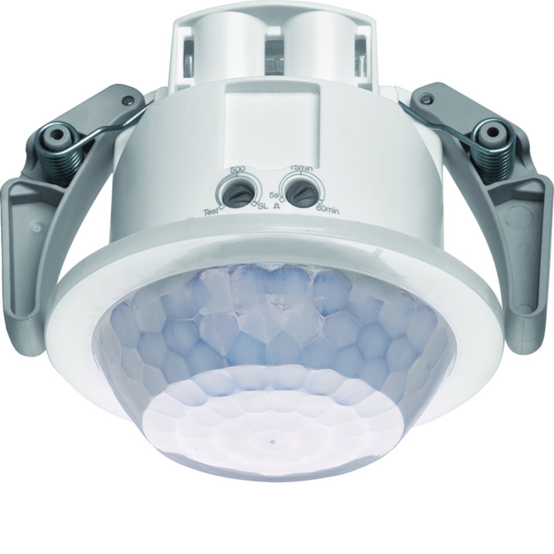 Hager - détecteur 20 mètres de présence et mouvement plafond encastré ON/OFF