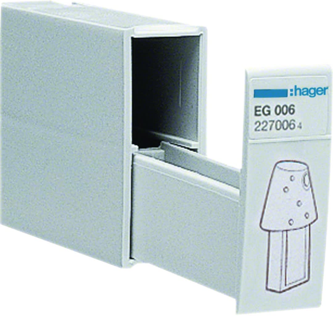 Hager - Module de rangement pour 3 clés EG004, EG005 ou EG007
