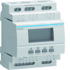 Hager - Interrupteur horaire électronique 4 voies annuelle, astro, crépusculaire, BLE