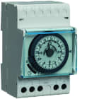Hager - Interrupteur horaire électromécanique 1 voie sur 24 heures 6-24V avec réserve