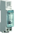 Hager - Interrupteur horaire électromécanique compact 1 voie sur 24 heures avec réserve