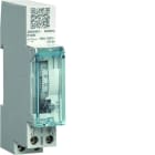 Hager - Interrupteur horaire électromécanique compact 1 voie sur 24 heures avec réserve