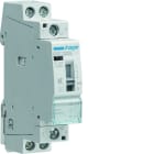 Hager - Contacteur Silencieux à commande manuelle 25A, 2F, 230V 1 module