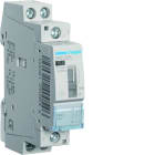 Hager - Contacteur à commande manuelle 25A, 2O, 230V 1 module