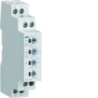 Hager - Relais de contrôle temporisé tension et phase 1P+N/3P(N) 1 contact inverseur