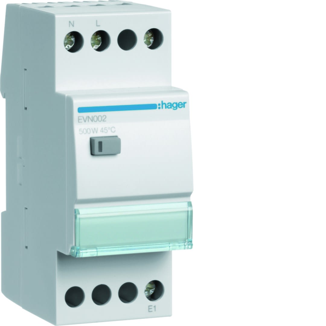 Hager - Télévariateur Universel 2 modules 500W