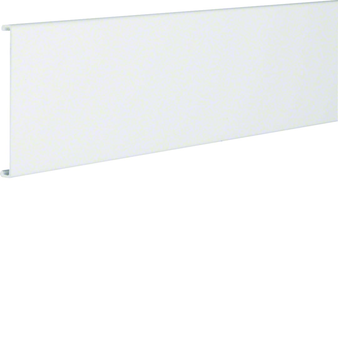 Hager - Plaque arrière pr goulotte lifea p 60mm h 110mm PVC rigide RAL 9016 Pure