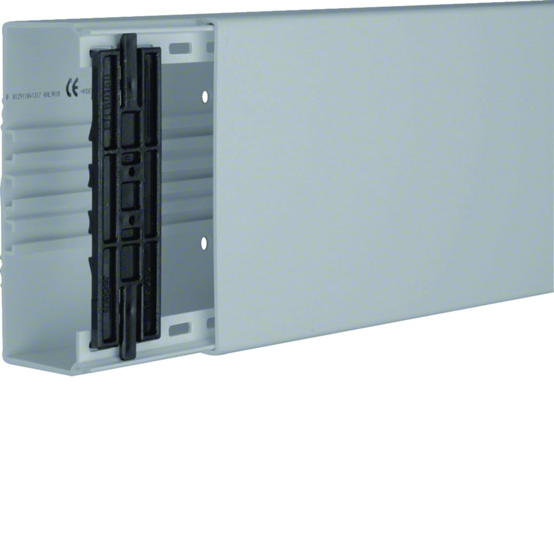 Hager - Goulotte lifea p 60 h 150 IP40 IK09 à IK10 PVC rigide RAL 7030 gris