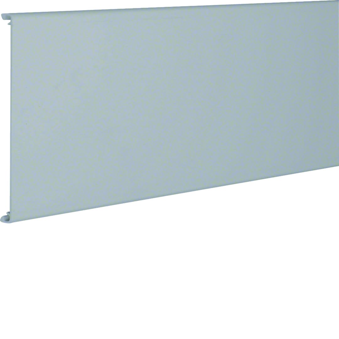 Hager - Plaque arrière pour goulotte lifea p 60mm h 150mm PVC rigide RAL 7030 gris