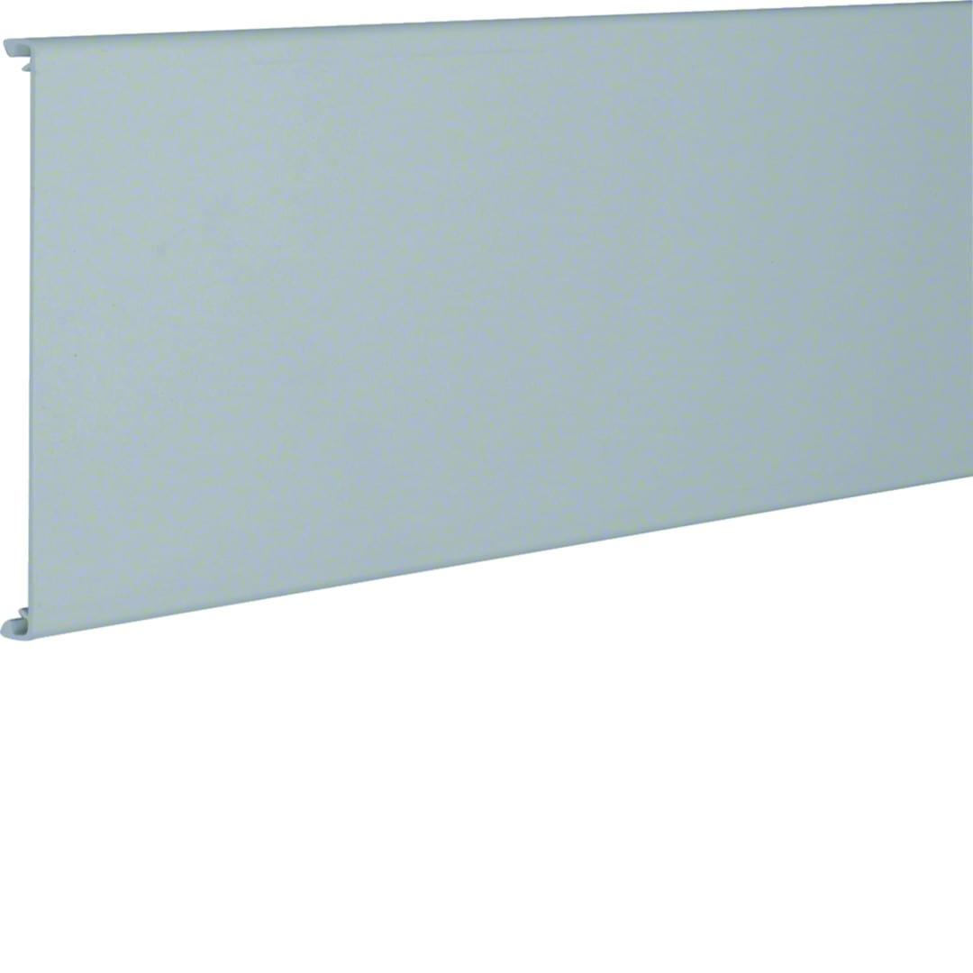 Hager - Plaque arrière pour goulotte lifea p 60mm h 150mm PVC rigide RAL 7030 gris