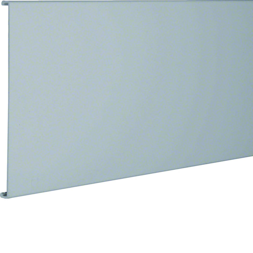 Hager - Plaque arrière pour goulotte lifea p 60mm h 190mm PVC rigide RAL 7030 gris