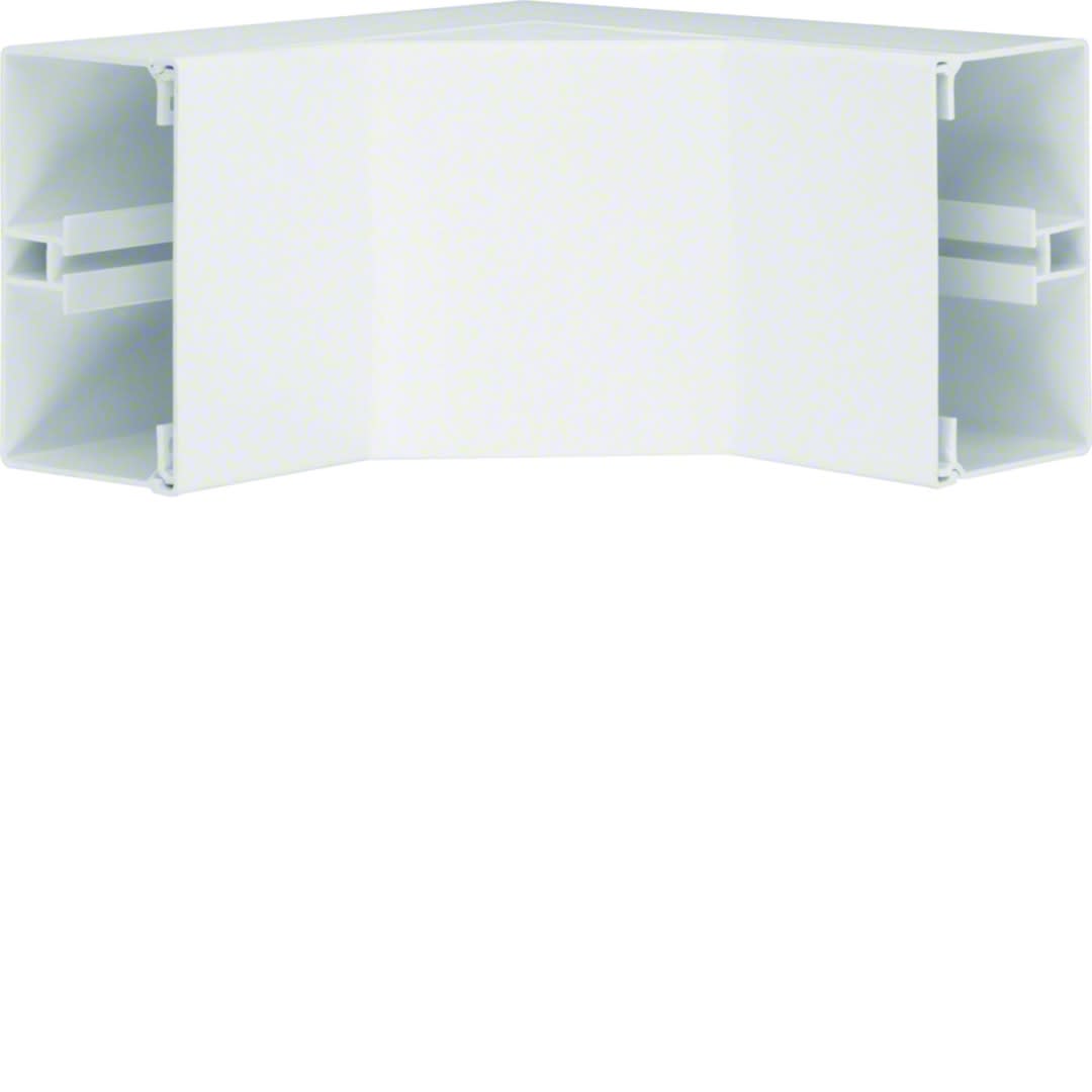 Hager - Angle intérieur lifea pour FB80130 h130mmxp82mm 4 agrafes RAL 9016 Pure