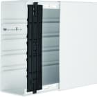 Hager - Goulotte de distribution lifea 100x230mm 1 compartiment PVC Blanc