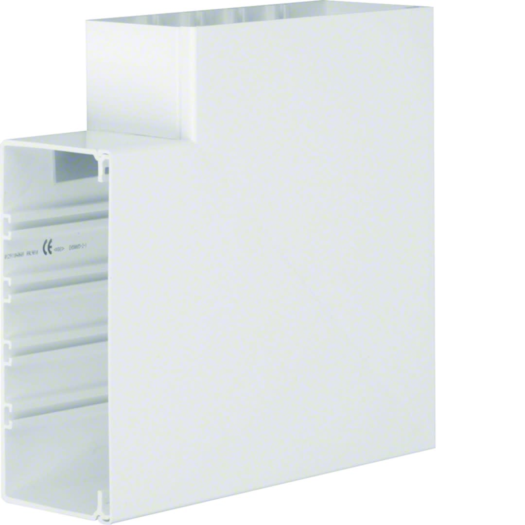 Hager - Angle plat lifea pour FB99230 h 230mm x p 100mm 4 agrafes RAL 9016 Pure