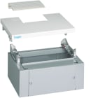 Hager - Kit tête et socle IP40 IK08 pour armoire quadro4 260x370mm RAL9010 Blanc pur