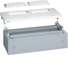 Hager - Kit tête et socle IP40 IK08 pour armoire quadro4 260x620mm RAL9010 Blanc pur
