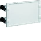 Hager - Kit 2 rails réglables plastron plein h300mm