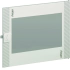 Hager - Porte transparente pour coffret vegaD 2 rangées