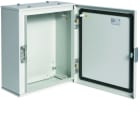Hager - Coffret métallique porte pleine orion plus IP65 IK10 350x300x160mm Gris clair
