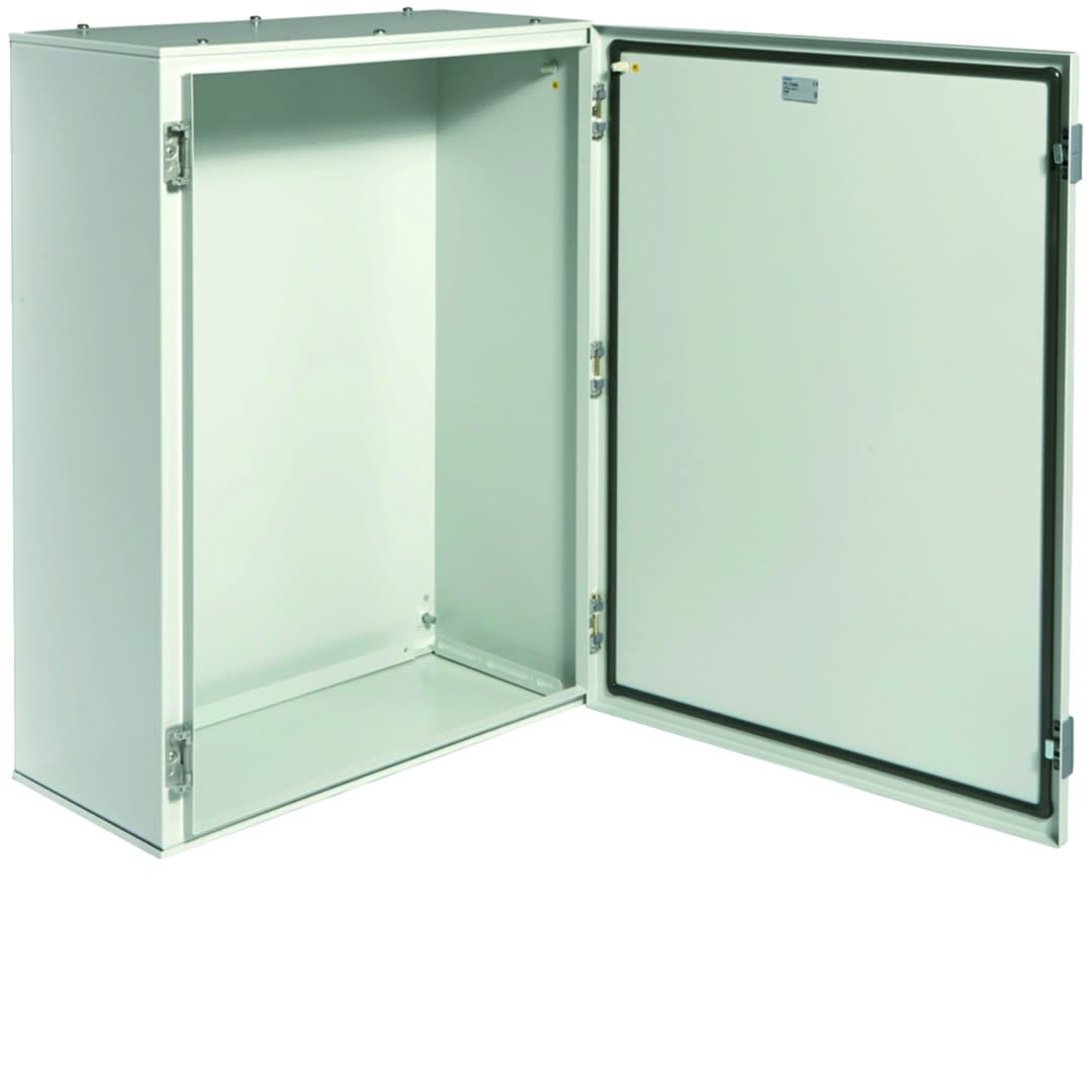 Hager - Coffret métallique porte pleine orion plus IP65 IK10 800x600x300mm Gris clair