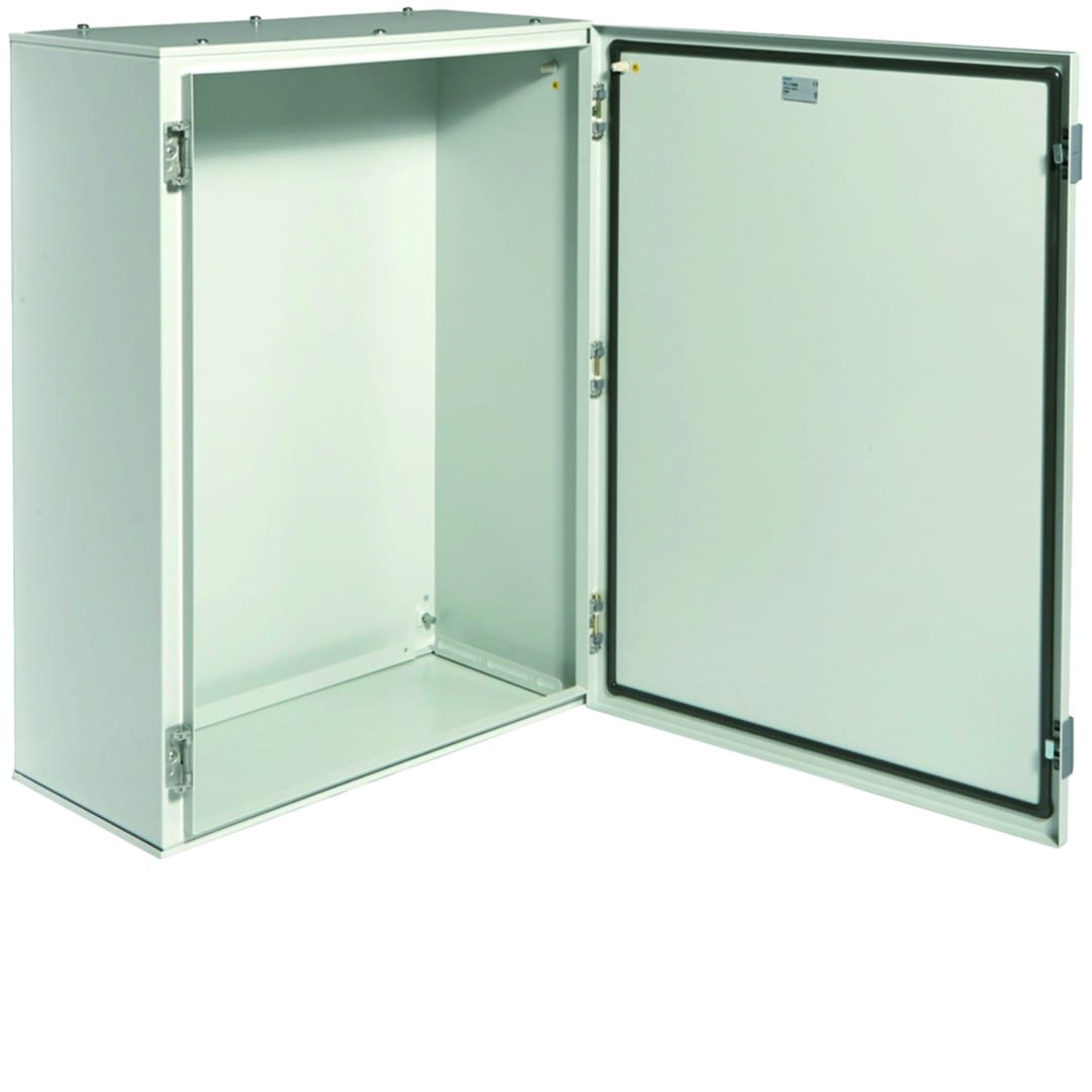 Hager - Coffret métallique porte pleine orion plus IP65 IK10 800x600x300mm Gris clair