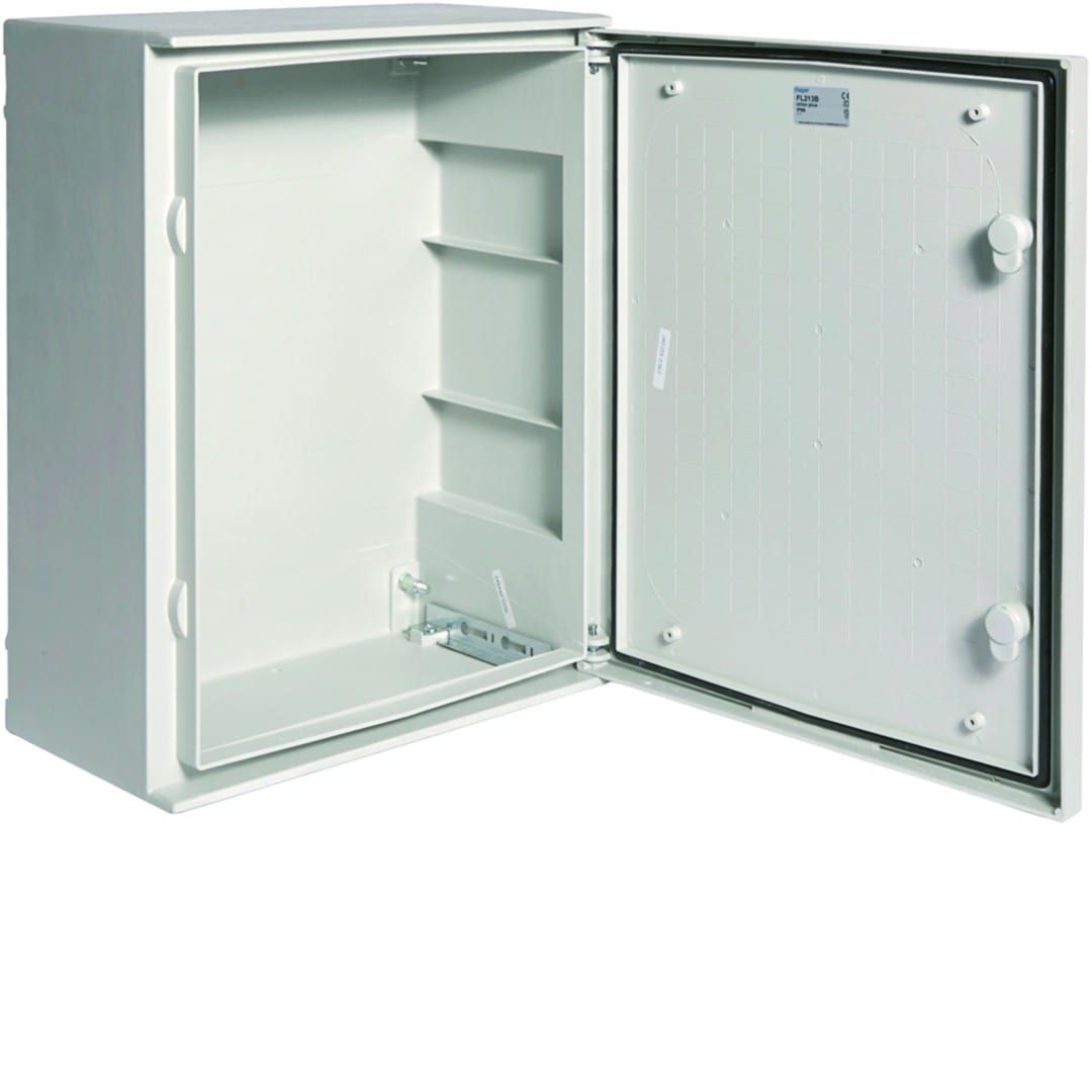 Hager - Coffret polyester porte pleine orion plus IP66 IK10 500x400x200mm Gris clair