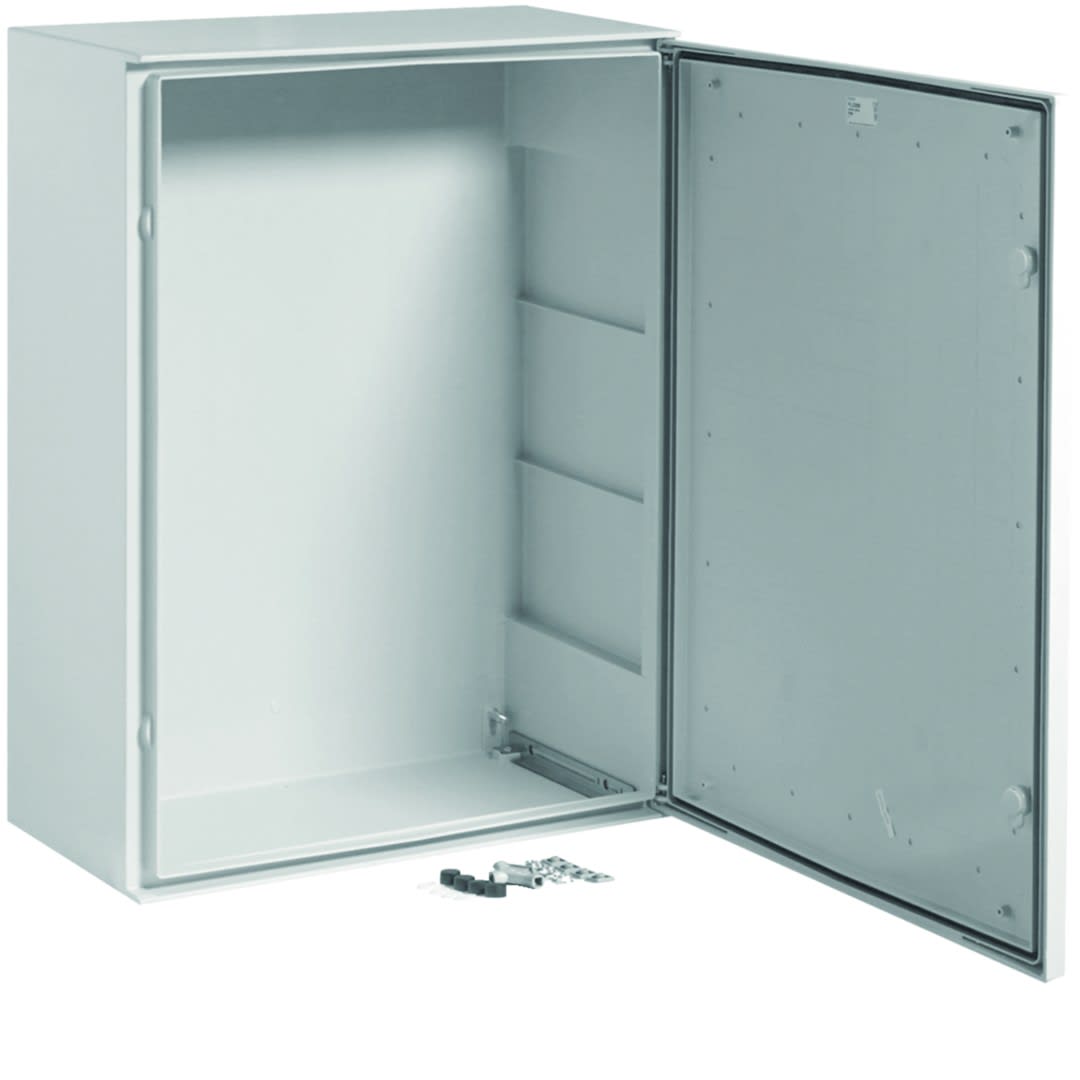 Hager - Coffret polyester porte pleine orion plus IP66 IK10 800x600x300mm Gris clair