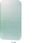 Hager - Plaque de montage pleine 280x193x2mm pour orion plus FL102A