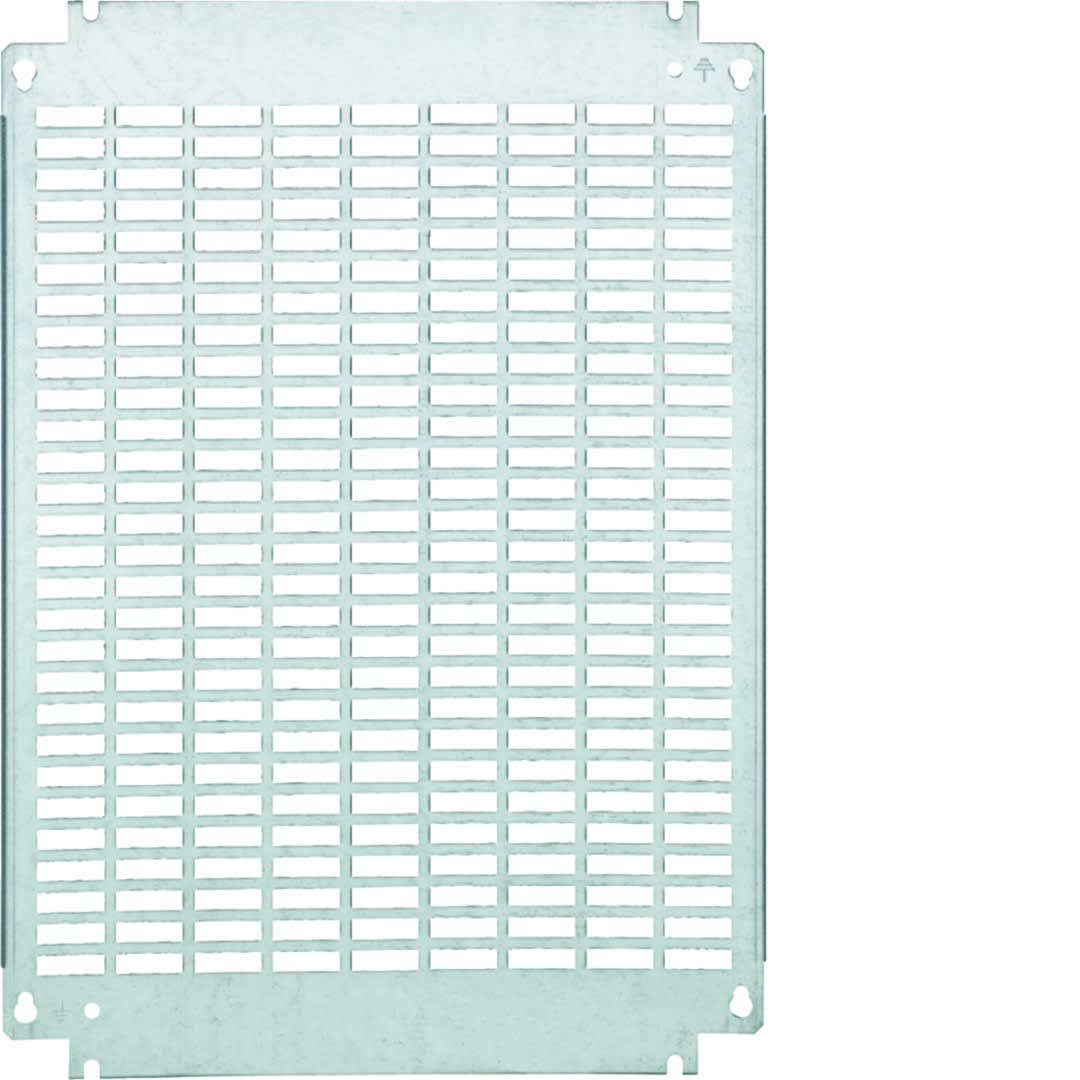 Hager - Plaque de montage perforée 630x343x2mm pour orion plus FL117A-118A-216B