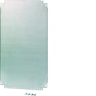 Hager - Plaque de montage pleine 780x993x2mm pour orion plus FL368B
