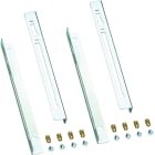 Hager - Glissières de règlage en profondeur des plaques de montage Orion plus