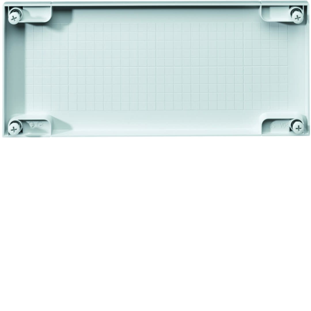 Hager - Plastron plein orion plus modulaire en matière isolante h 150mm l 400mm