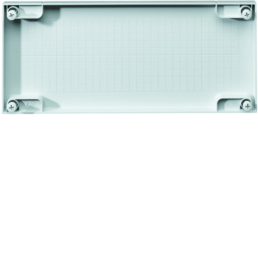 Hager - Plastron plein orion plus modulaire en matière isolante h 150mm l 400mm