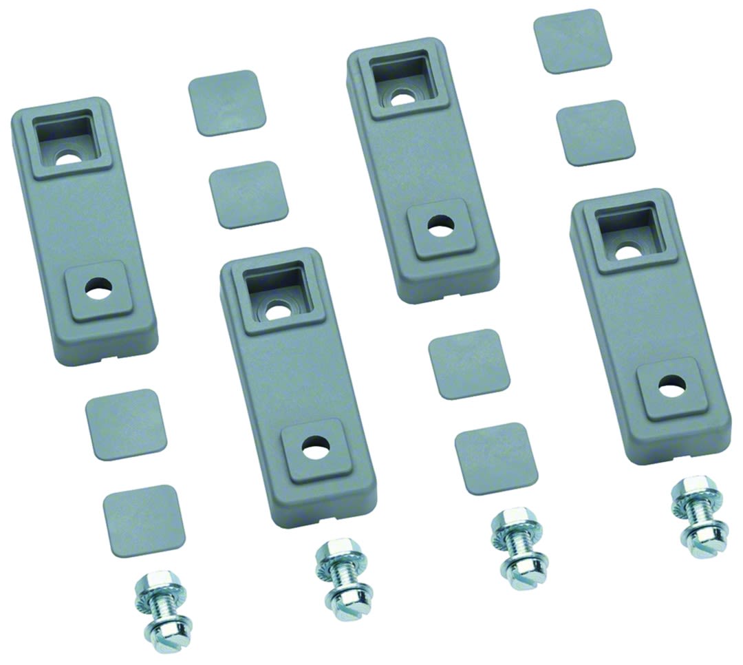 Hager - Pattes de fixation murale Univers livrées avec vis de fixation M6x12 synthétique