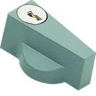 Hager - Poignée orion plus avec clé n427 RAL7046 pour coffret orion plus