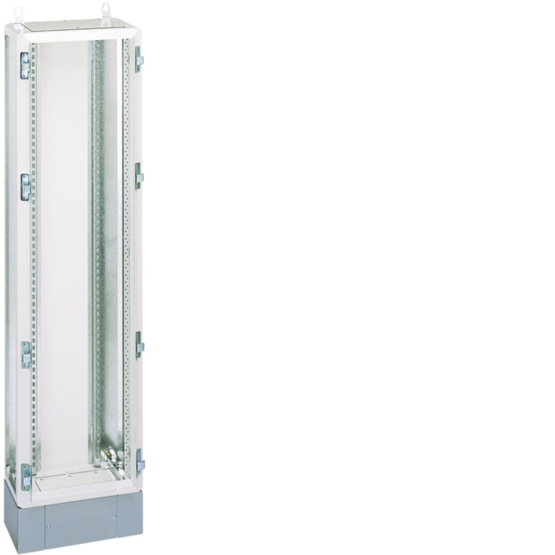 Hager - Armoire cotés et socle 2 pattes de fixation quadro5 1710x450x260mm Blanc pur