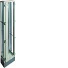 Hager - Armoire cotés et socle 2 pattes de fixation quadro5 2010x450x260mm Blanc pur