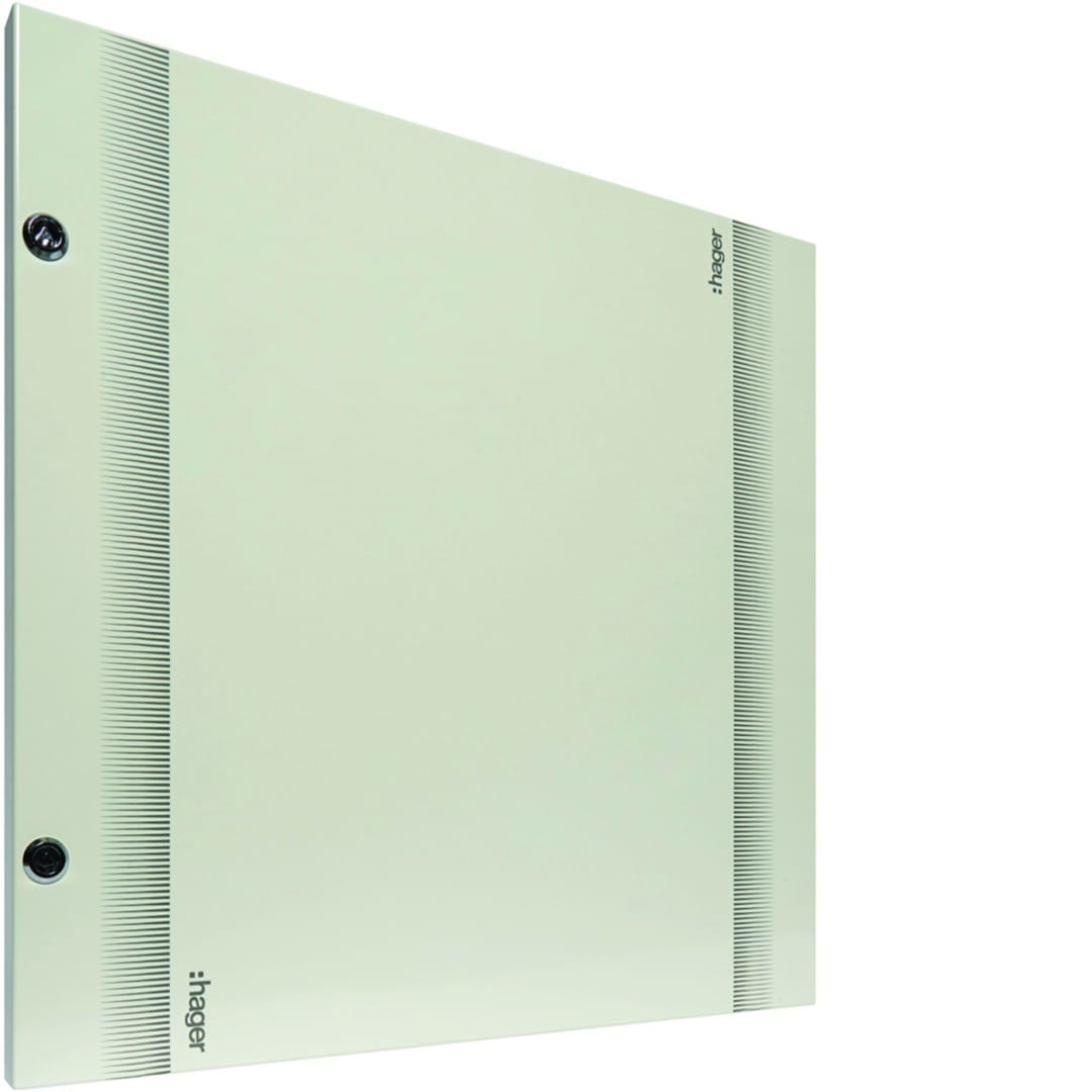 Hager - Porte pleine pour coffret électrique quadro5 660x700mm RAL9010 Blanc pur