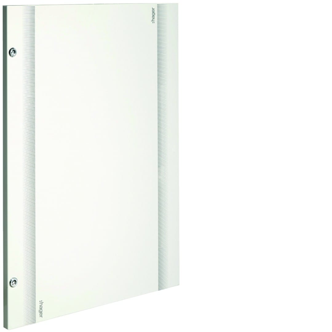 Hager - Porte pleine pour coffret électrique quadro5 960x700mm RAL9010 Blanc pur