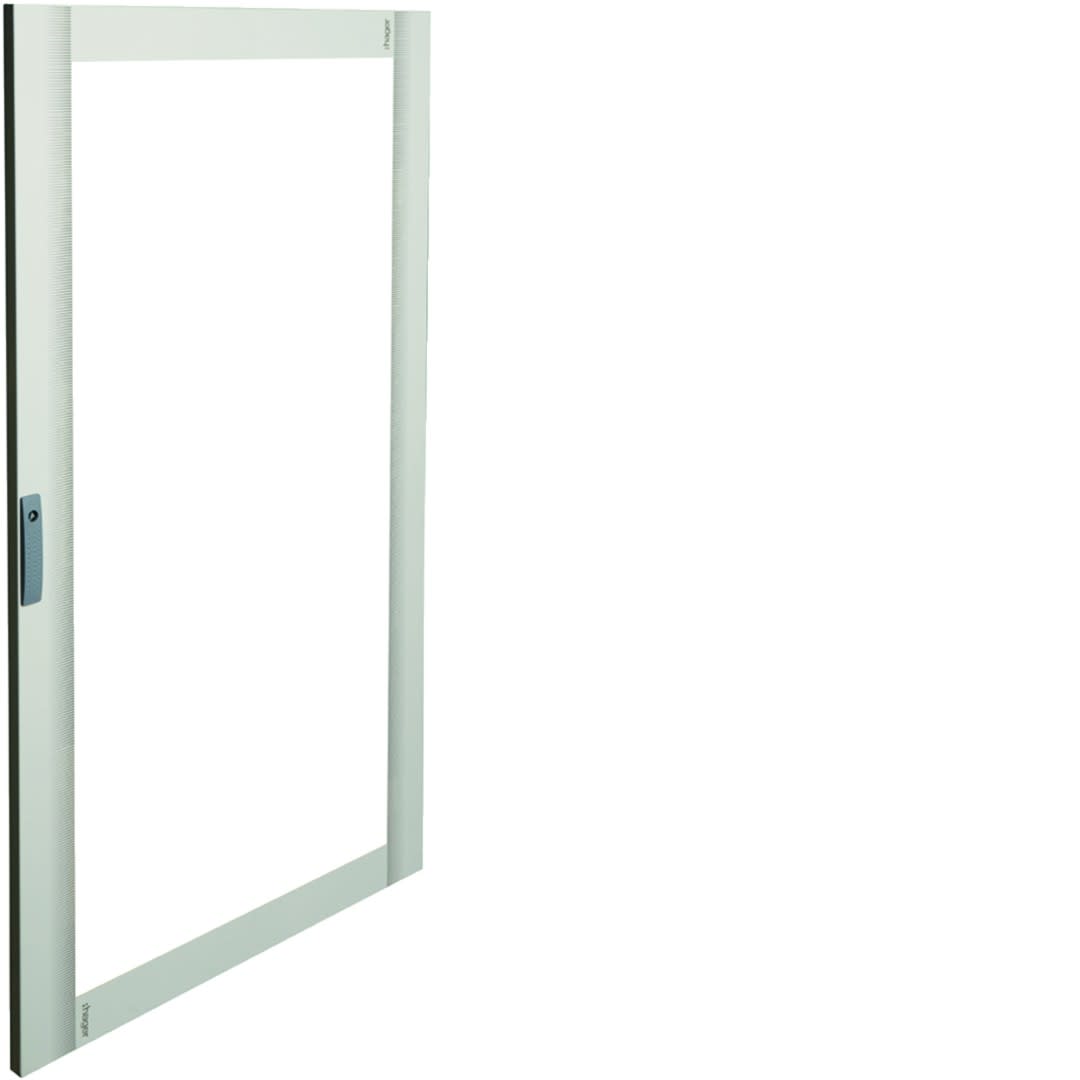 Hager - Porte transparente pour armoire électrique quadro5 1710x885mm RAL9010 Blanc pur