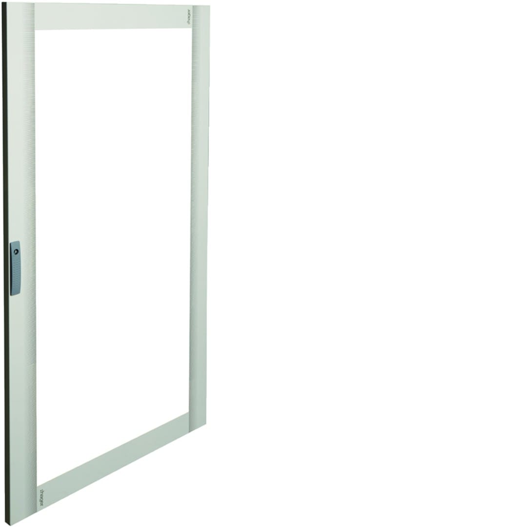 Hager - Porte transparente pour armoire électrique quadro5 1710x885mm RAL9010 Blanc pur