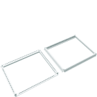 Hager - Cadres haut et bas armoire quadro evo P800xL900mm Blanc pur