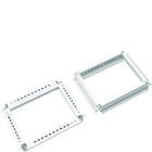 Hager - Cadres haut et bas armoire quadro evo P400xL450mm Blanc pur