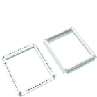 Hager - Cadres haut et bas armoire quadro evo P600xL450mm Blanc pur