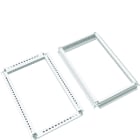 Hager - Cadres haut et bas armoire quadro evo P800xL450mm Blanc pur