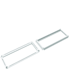 Hager - Cadres haut et bas armoire quadro evo P400xL900mm Blanc pur