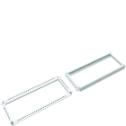 Hager - Cadres haut et bas armoire quadro evo P400xL900mm Blanc pur