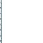 Hager - Montant vertical pour portes partielles, quadro evo H2100mm