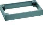 Hager - Socle quadro evo H100 pour cellule P600xL1000mm Gris poussière