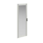 Hager - Porte vitrée quadro evo H2100xL450mm Blanc pur